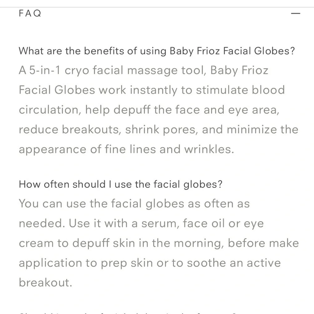 Sonage Baby Frioz Mini Icy Globes